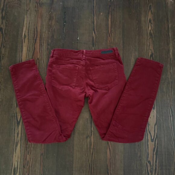 Articles of Society RED Womens Size 25 Straight Leg Jeans - Picture 2 of 3